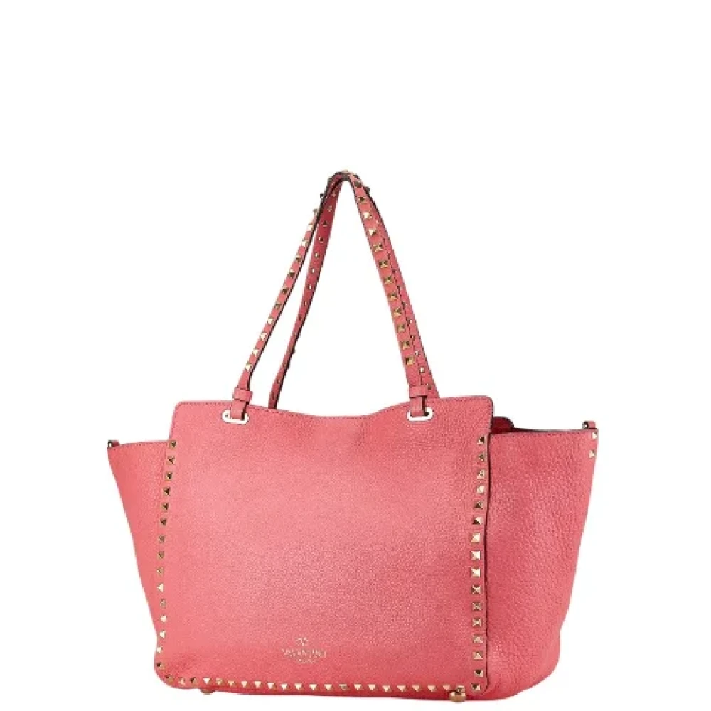 Valentino Vintage Pre-owned Leather handbags Pink Dames