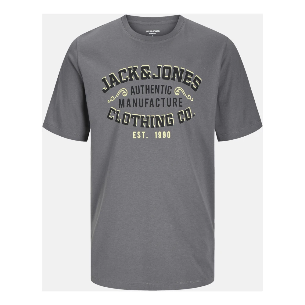jack & jones Logo T-shirt 5-pack Multicolor Heren