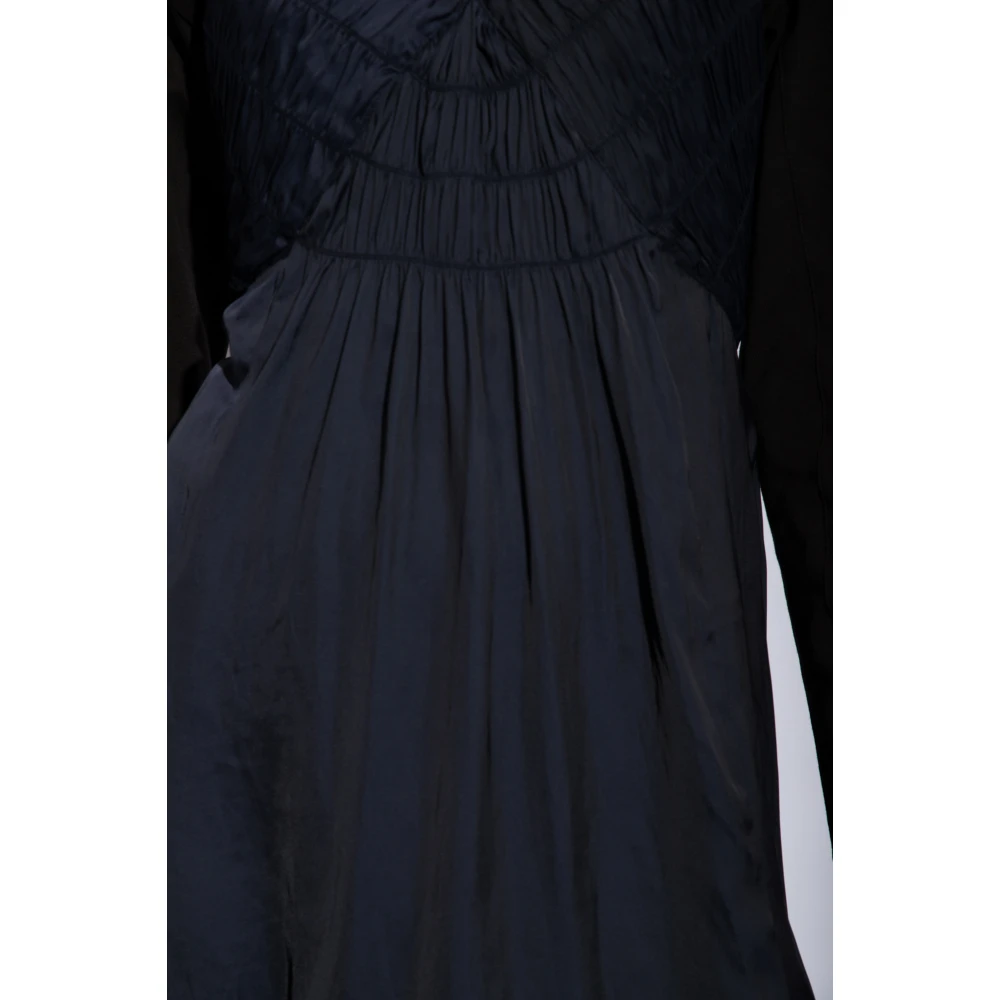 Zadig & Voltaire Rayon satijnen jurk Blue Dames
