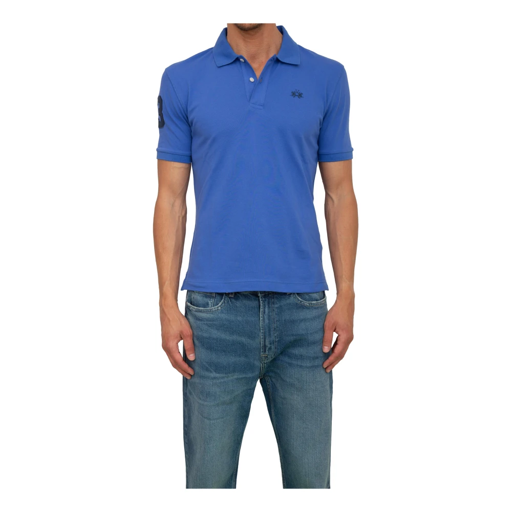 La Martina Men's Blue Polo Shirt Classic Style - Polo Shirts - 2XL - Tops