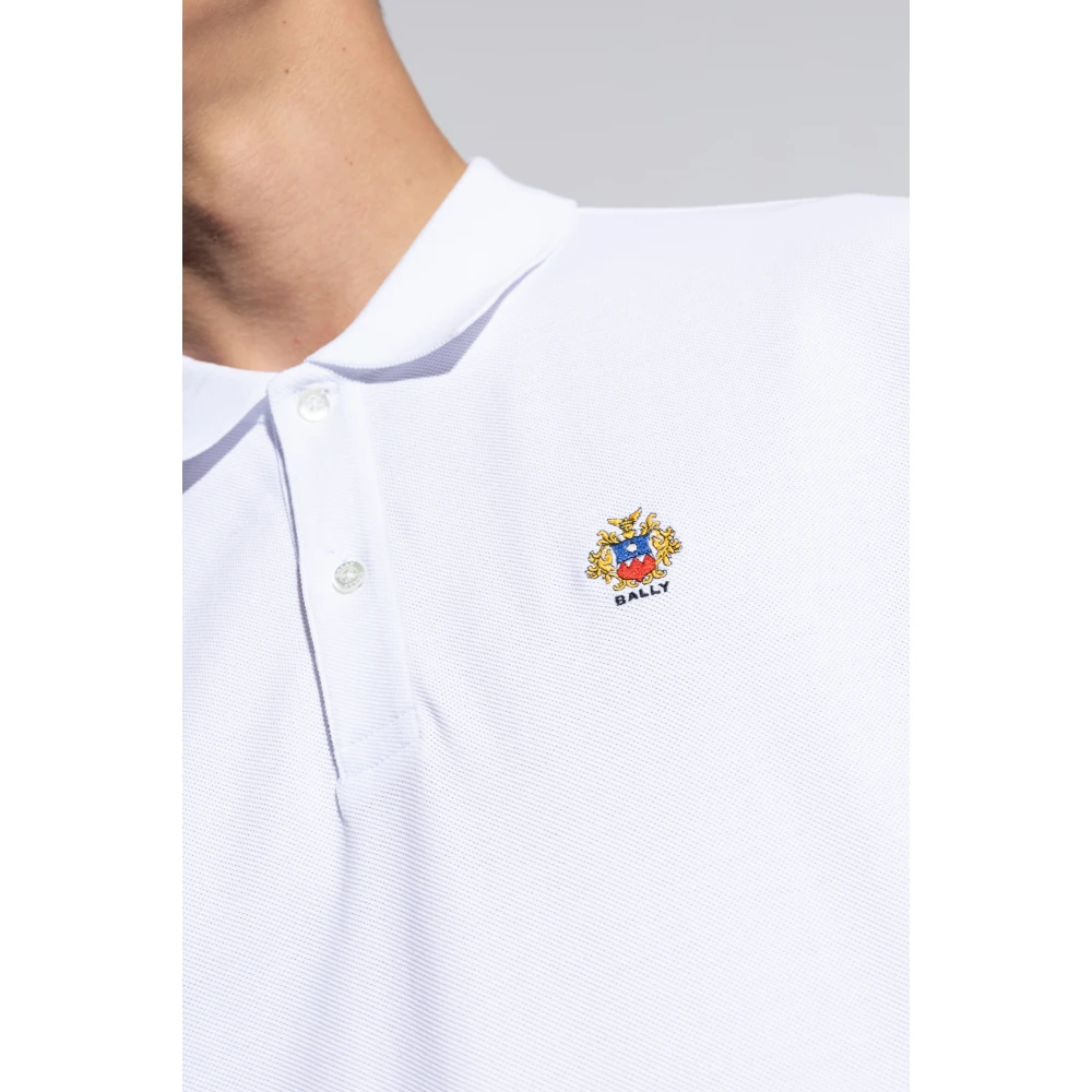 Bally Polo met Logo White Heren
