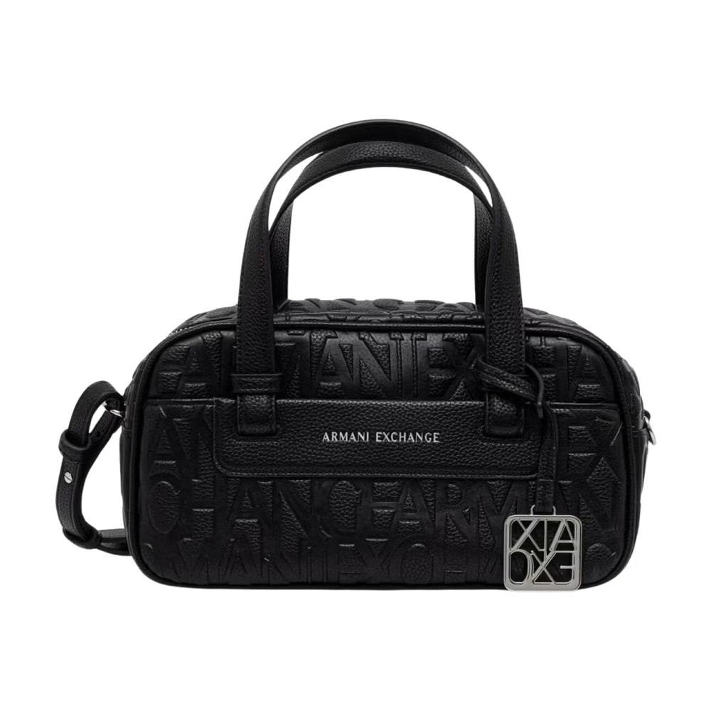 Armani Exchange Donna Nero Borse, Taglia Unica, New,