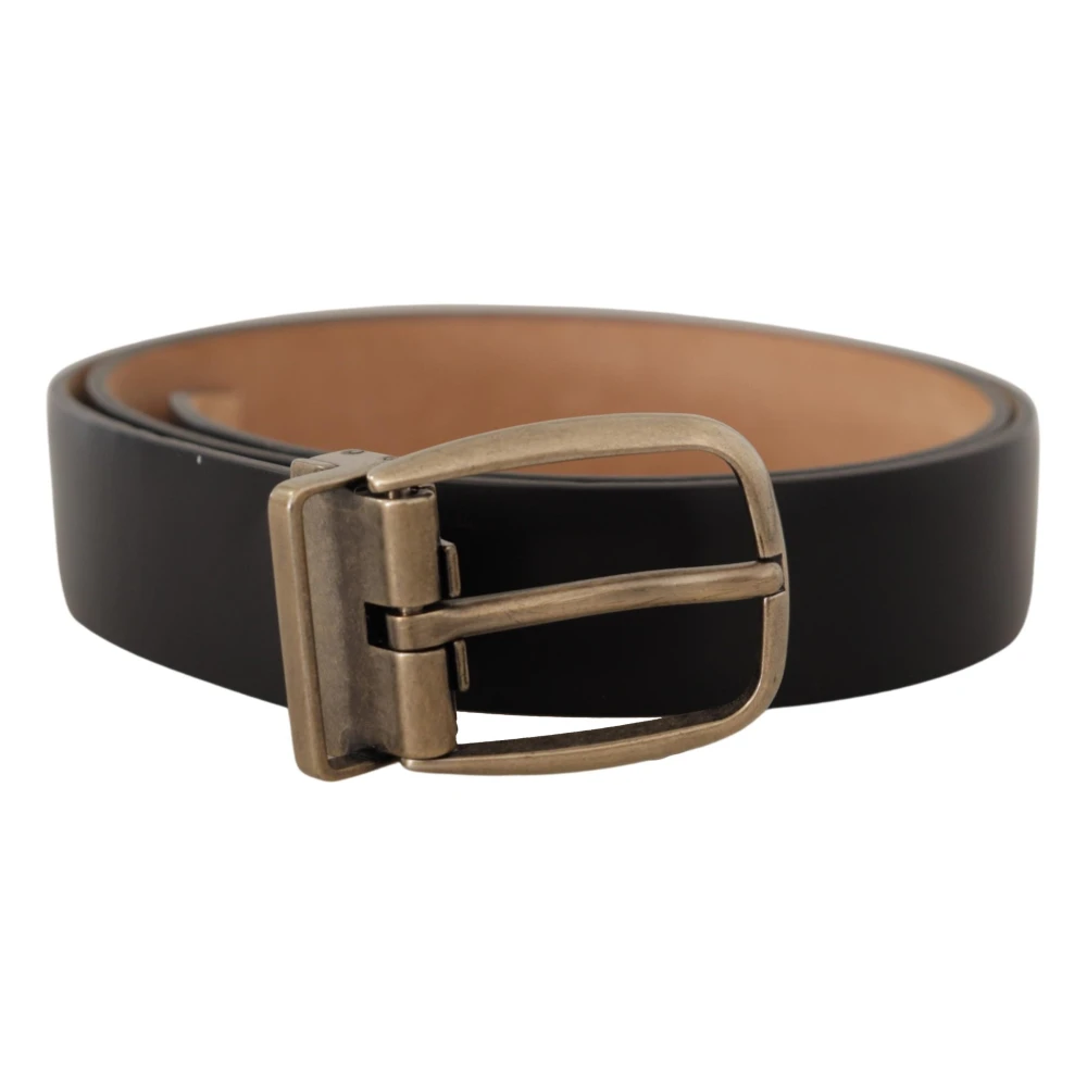 Dolce & Gabbana Black Belts, Unisex, One Size, Gorgeous Belt