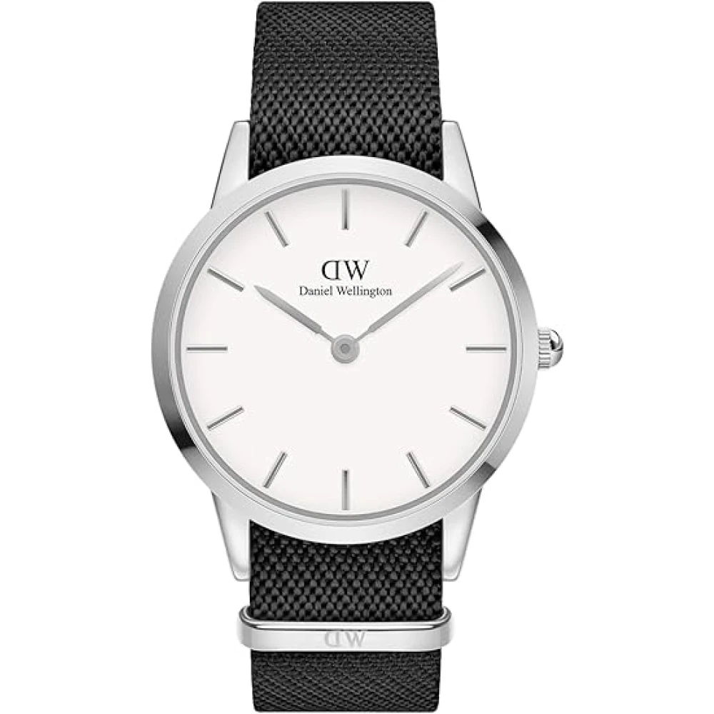 Daniel Wellington , Watches, Female, Black, One Size, Iconic Nato 40Mm