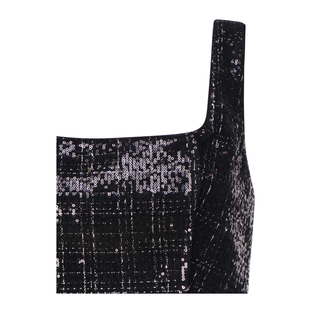 Genny Zwarte Top Corpetti Body Black Dames