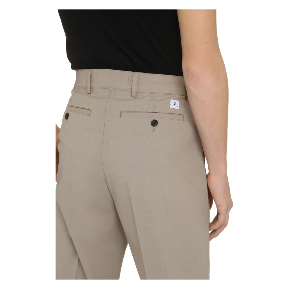 Department Five E-Motion Wolblend Broek Beige Heren