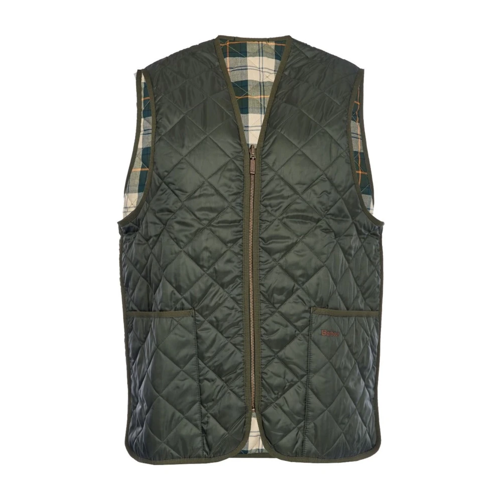 Barbour Groene Gewatteerde Gilet met Binnenvoering Green Heren