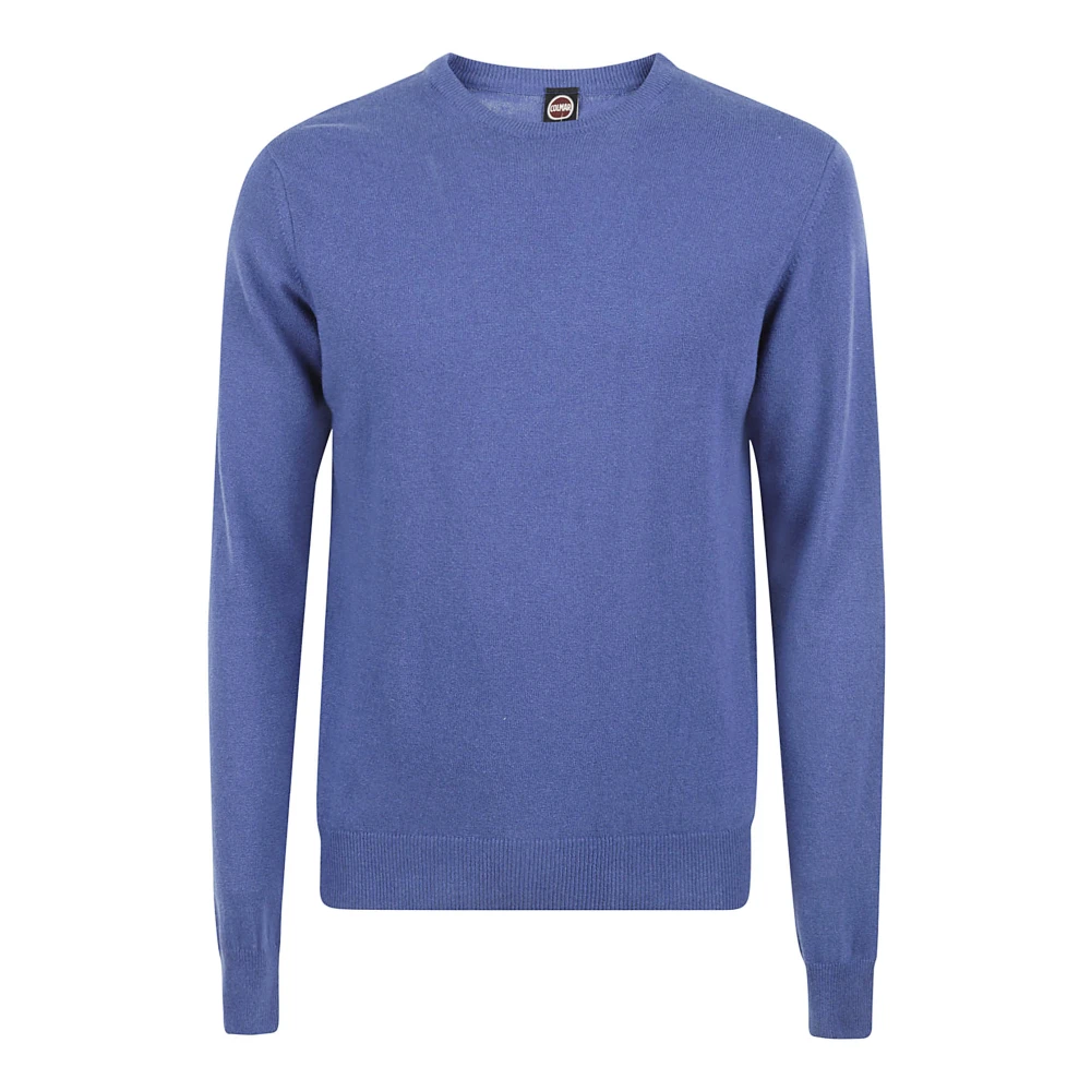 Colmar Blauwe Sweaters met Micrologo Blue Heren