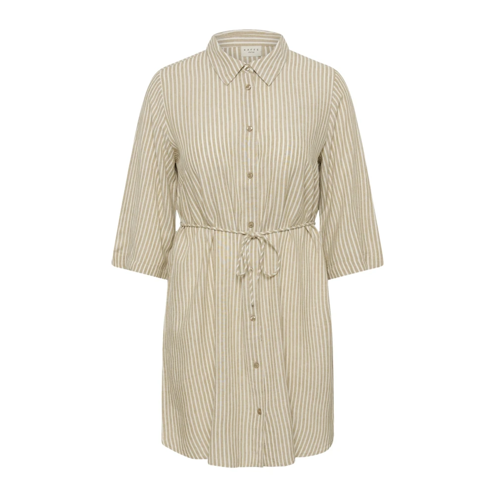 Kaffe Curve Women's Multicolor Shirt Dresses, 6XL, Kcmille Shirt Dress