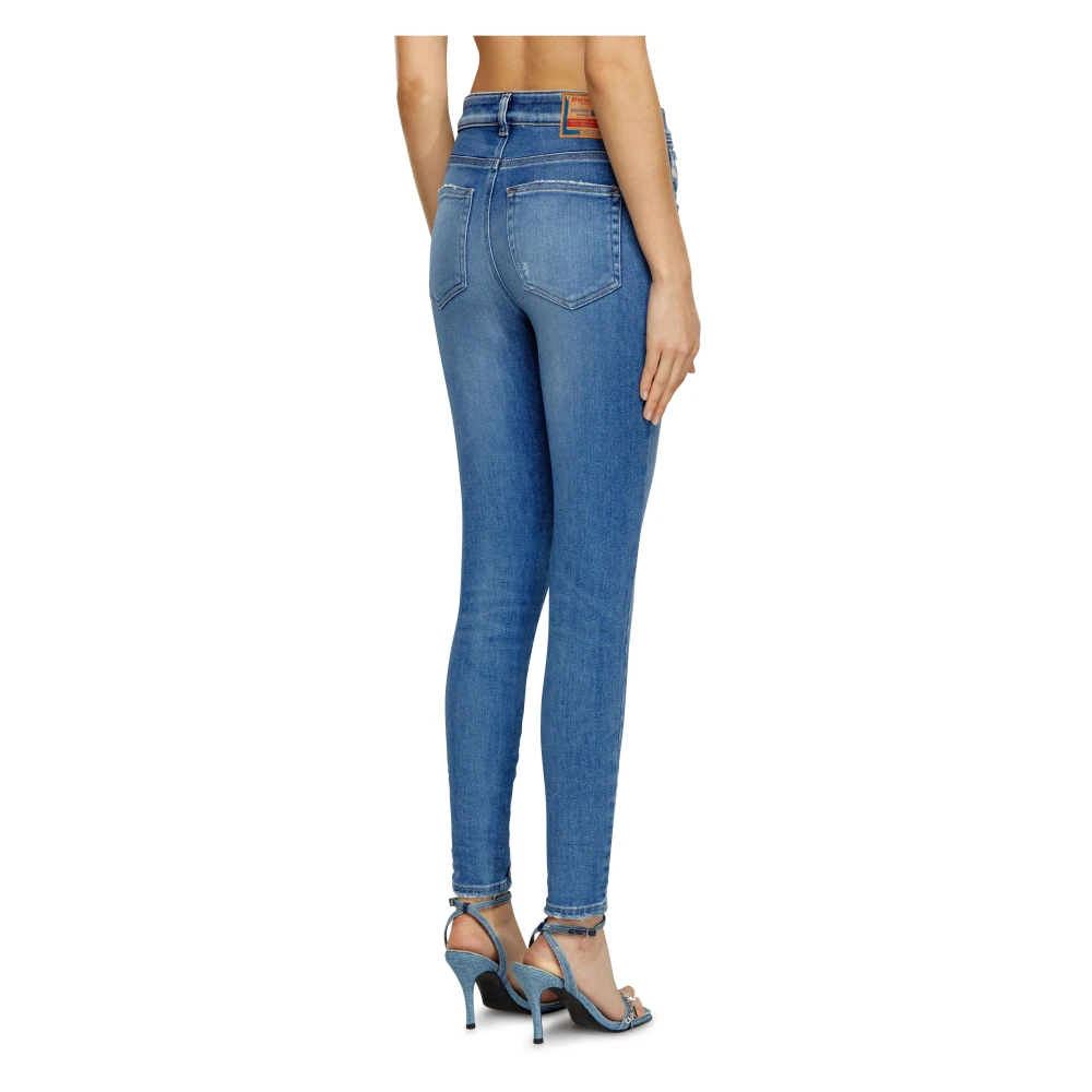 Diesel Super skinny Jeans 1984 Slandy-High Blue Dames