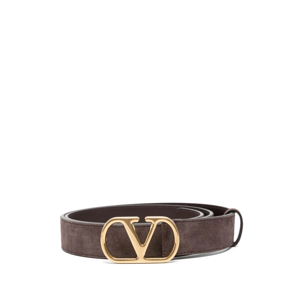 Valentino Garavani Belts - Unisex - Belts - Brown - 95 Cm - Accessories