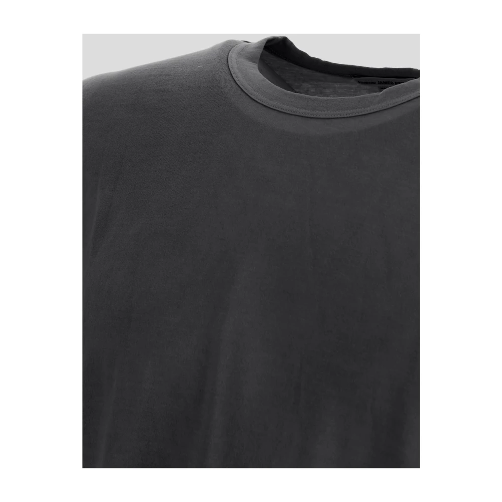 James Perse Klassiek Katoenen T-shirt Black Heren