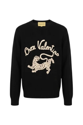 Panther Embroidery Crewneck