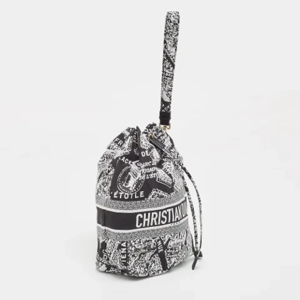 Dior Vintage Pre-owned Nylon dior-bags Black Dames