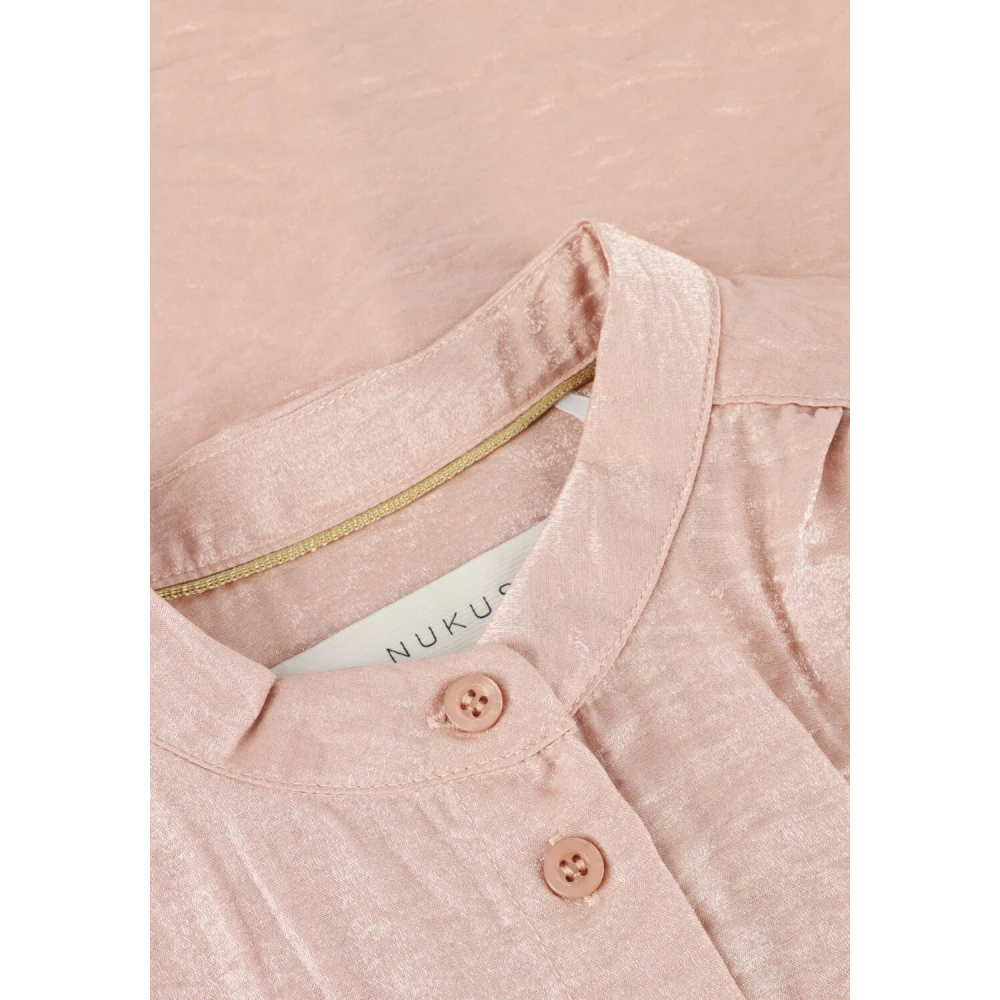 Nukus Eloise Blouse in Zachtroze Pink Dames