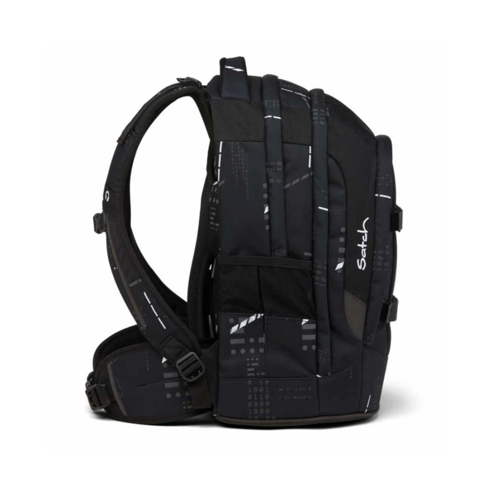Satch Schoolrugzakken met Sat-Sin combinatie Black Heren