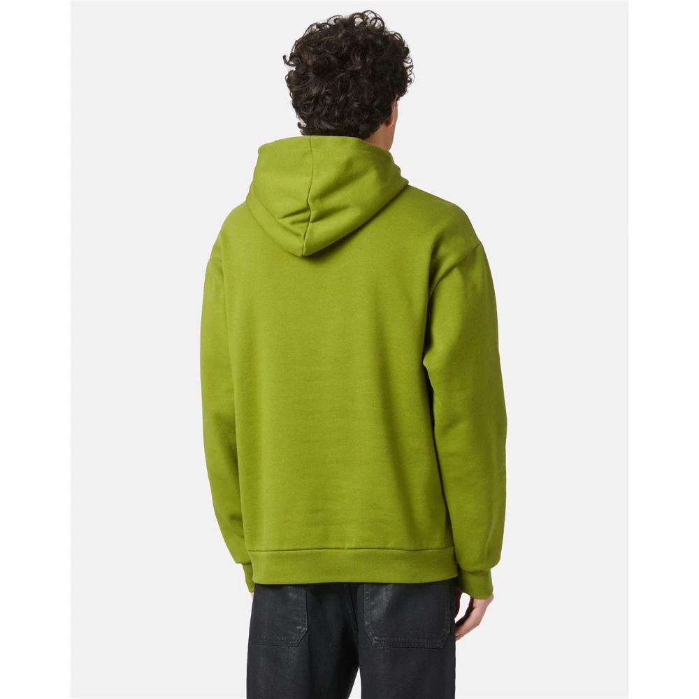 Iceberg Hoodie met monogramlogo Green Heren