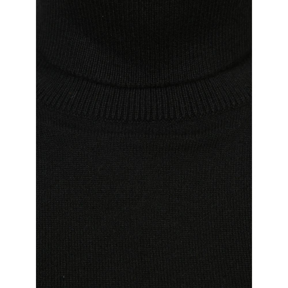 Blanca Vita Zwart Gebreide Kleding Elegantie Comfort Stijl Black Dames