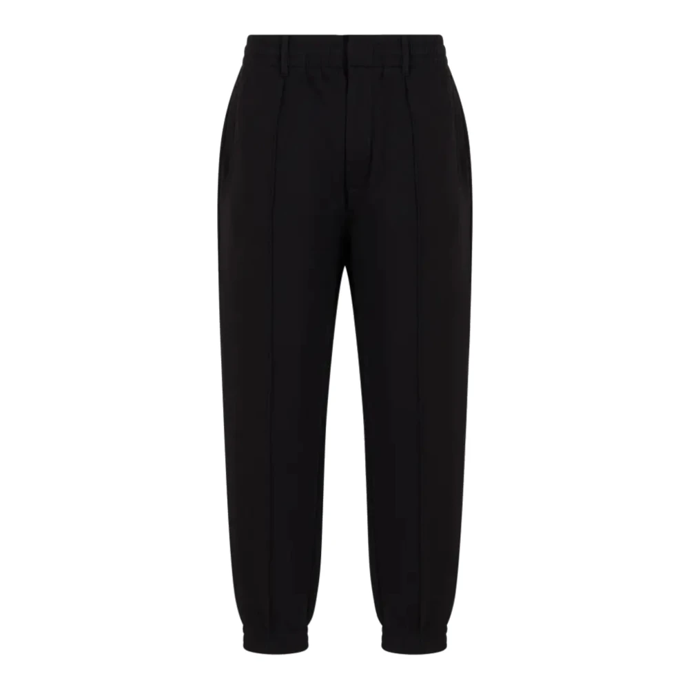 Emporio Armani Uomo Nero Pantaloni Slim Fit Neri 3D1p751jhsz0999