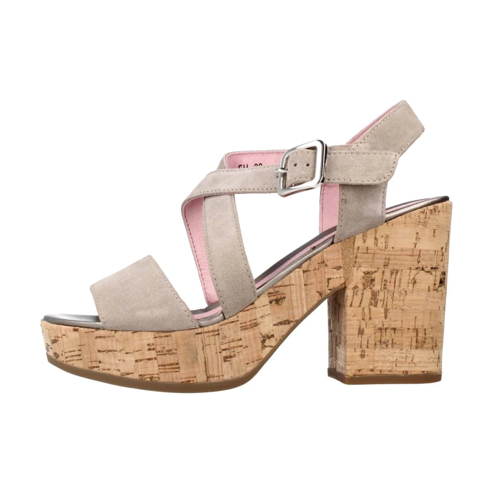 Stonefly Donna Grigio - Eleganti Sandali Con Tacco Alto Per Donne - Shoes - 38 Eu