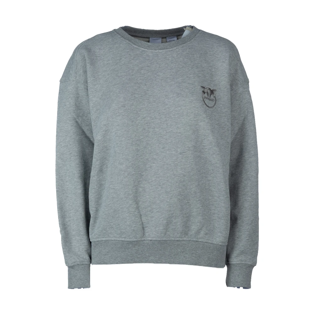Pinko Stijlvolle Sweatshirts voor een Trendy Look Gray Dames