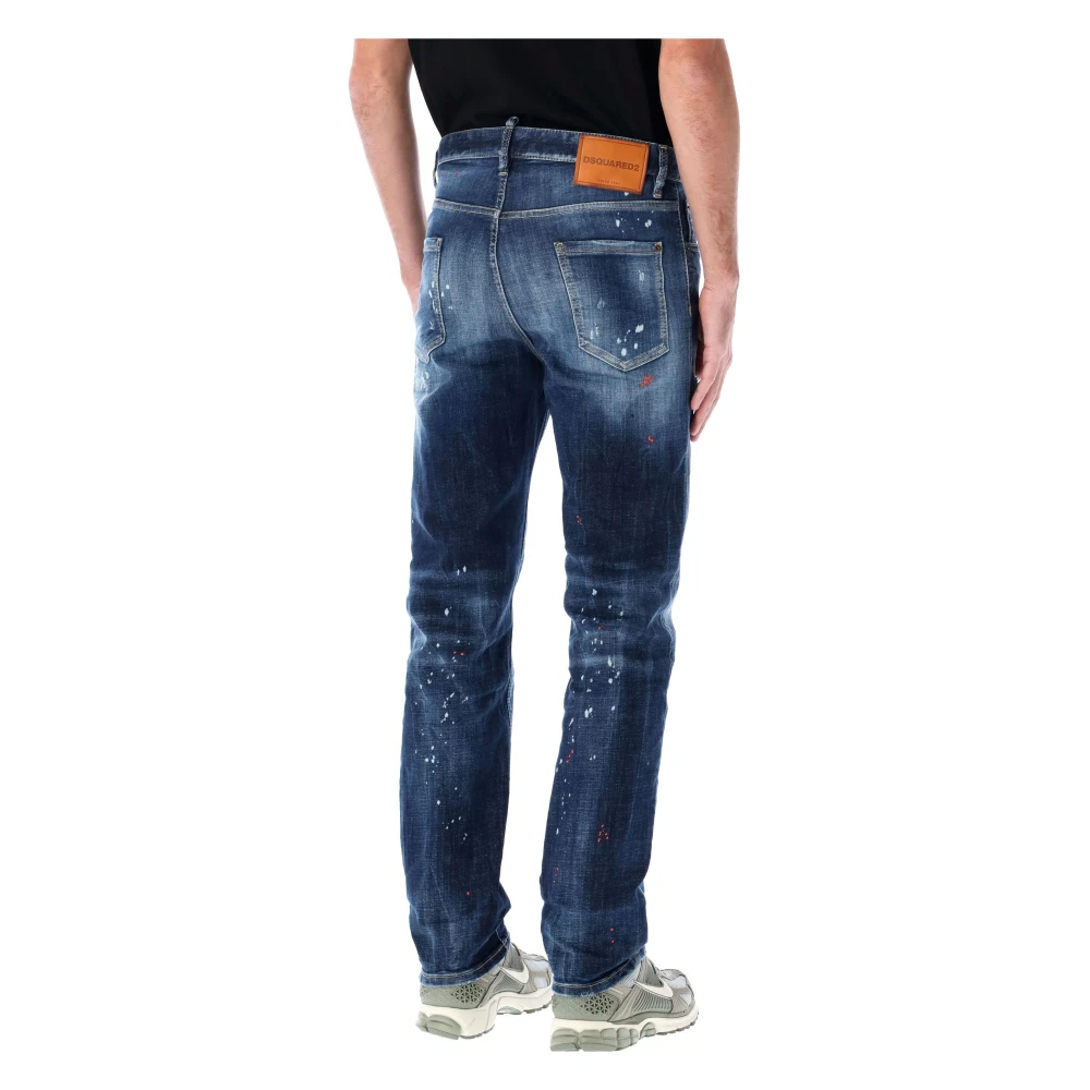 Dsquared2 Denim Jeans 642 Blue Heren