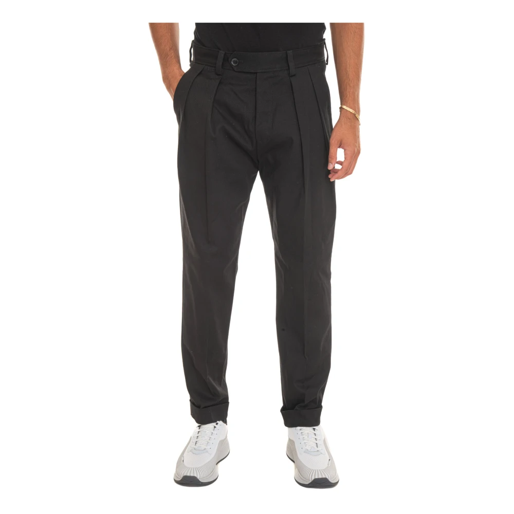 Boss H-Perin Chino Broek Black Heren