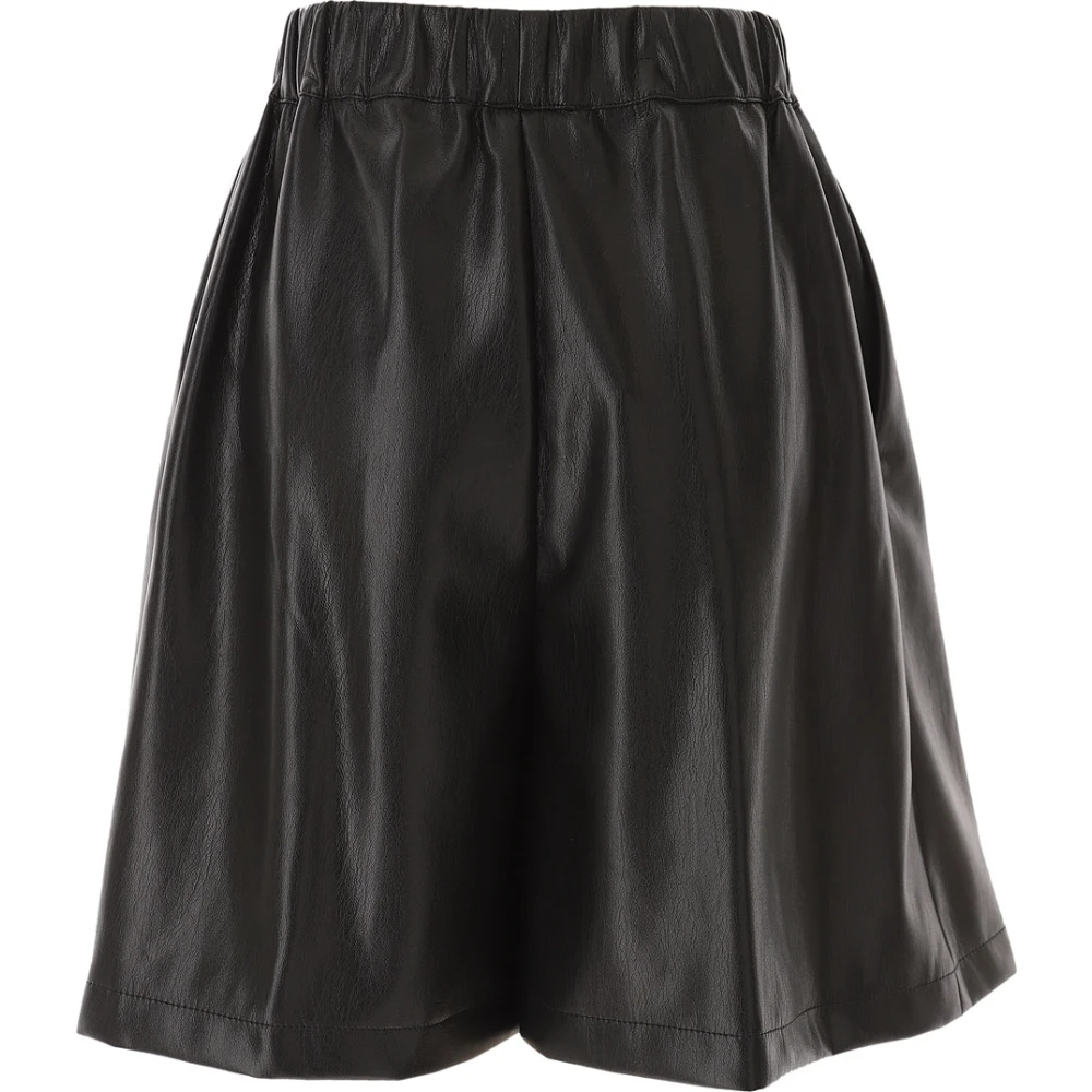 Liviana Conti Zwarte Shorts voor Vrouwen Black Dames