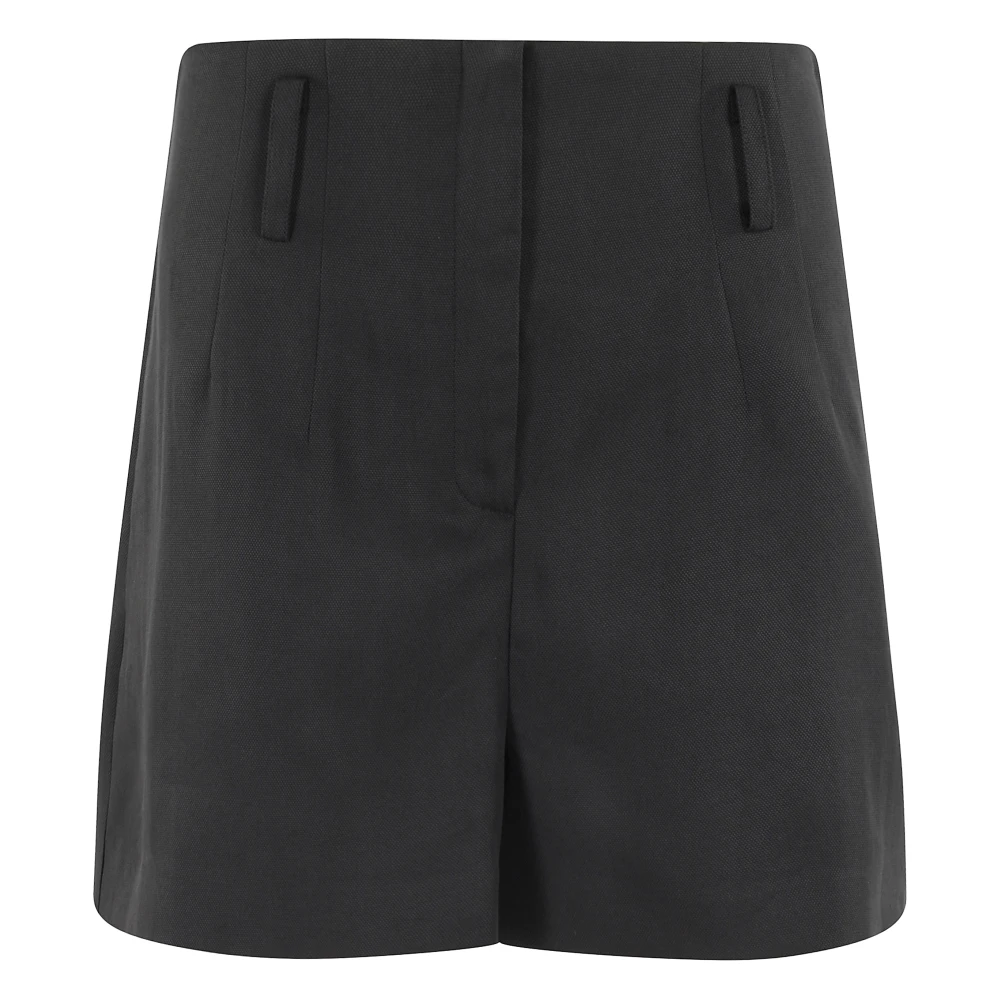 Federica Tosi Elegante Viscose Blouse Black Dames