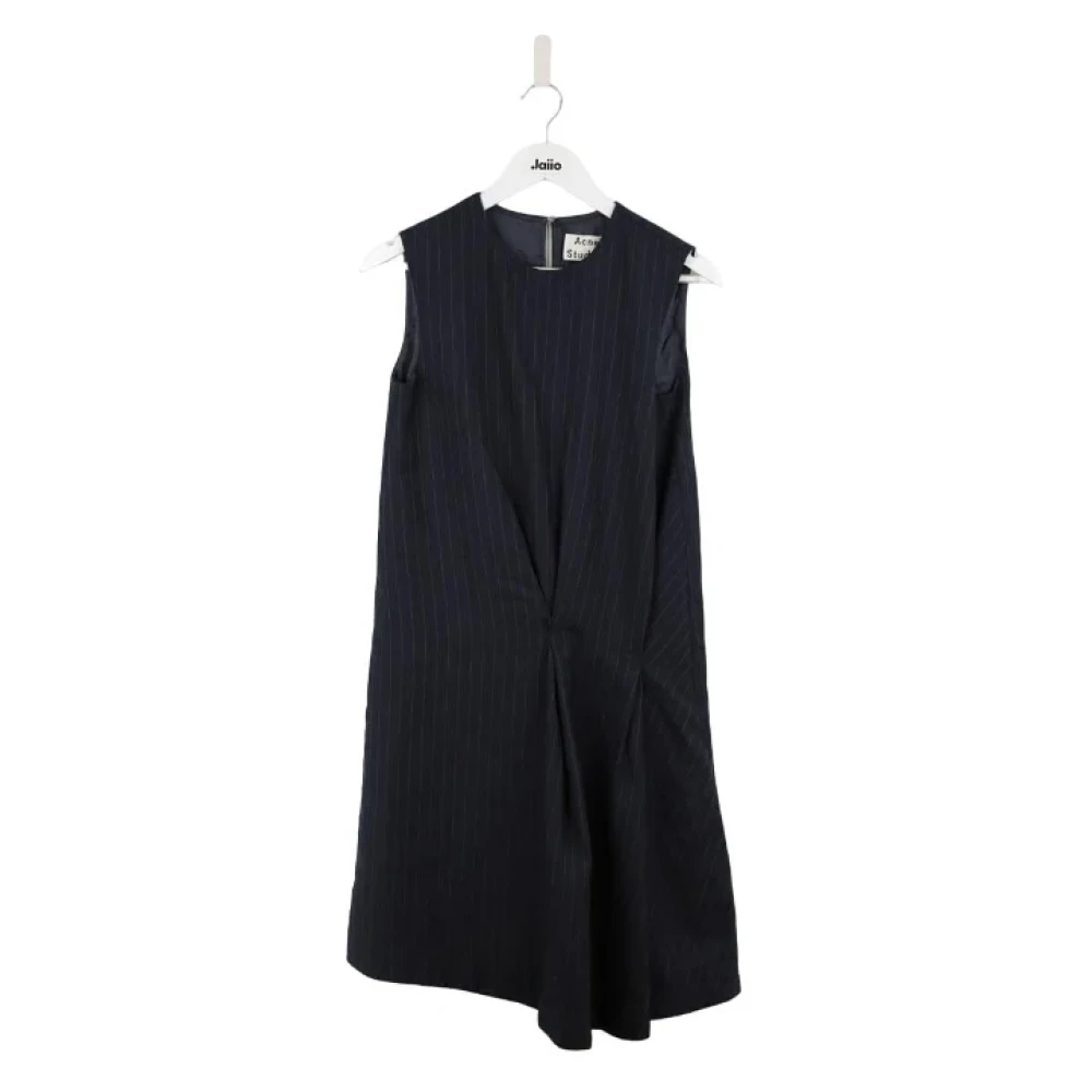 Acne Studios Pre-owned Wool dresses Black Dames