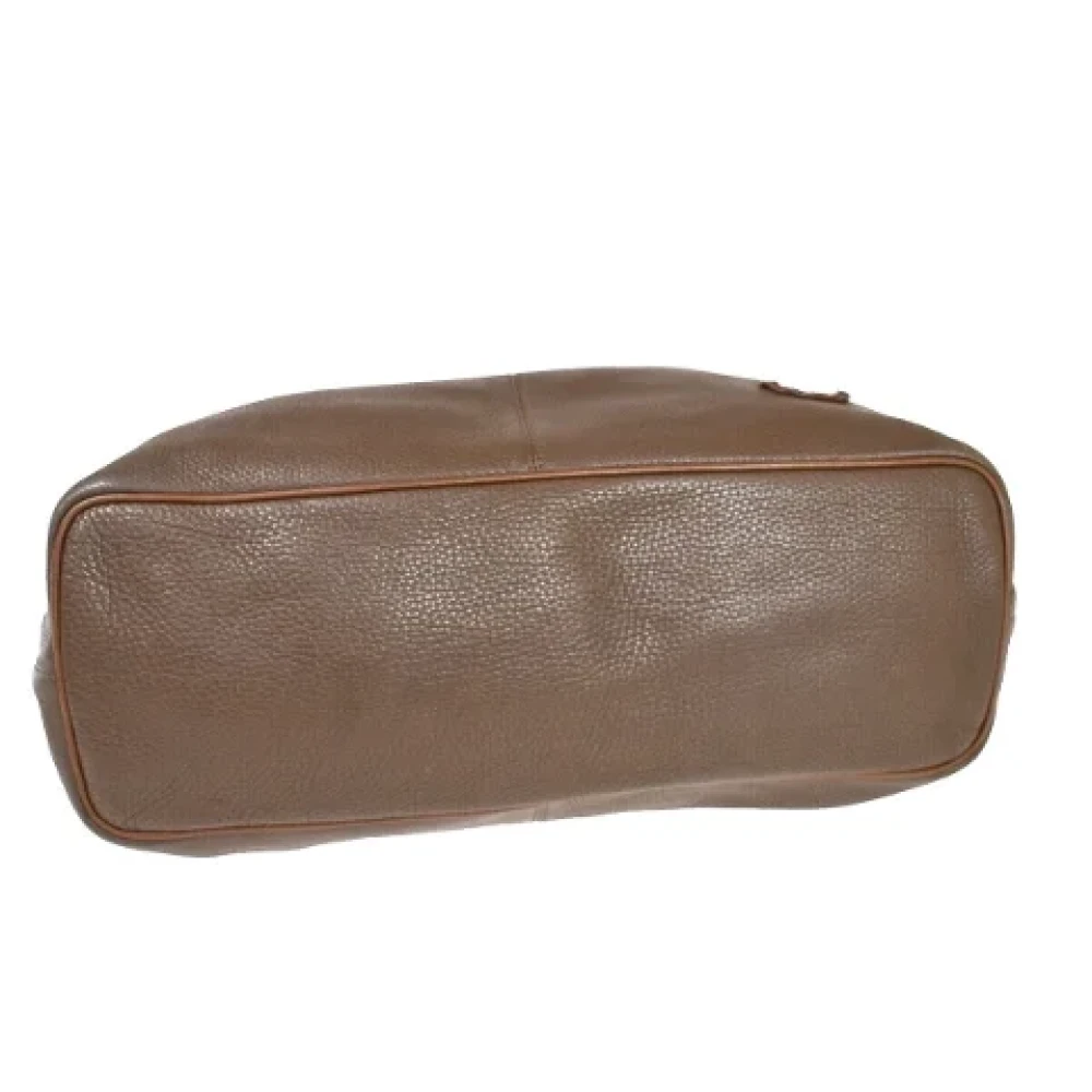 Fendi Vintage Pre-owned Leather shoulder-bags Brown Dames