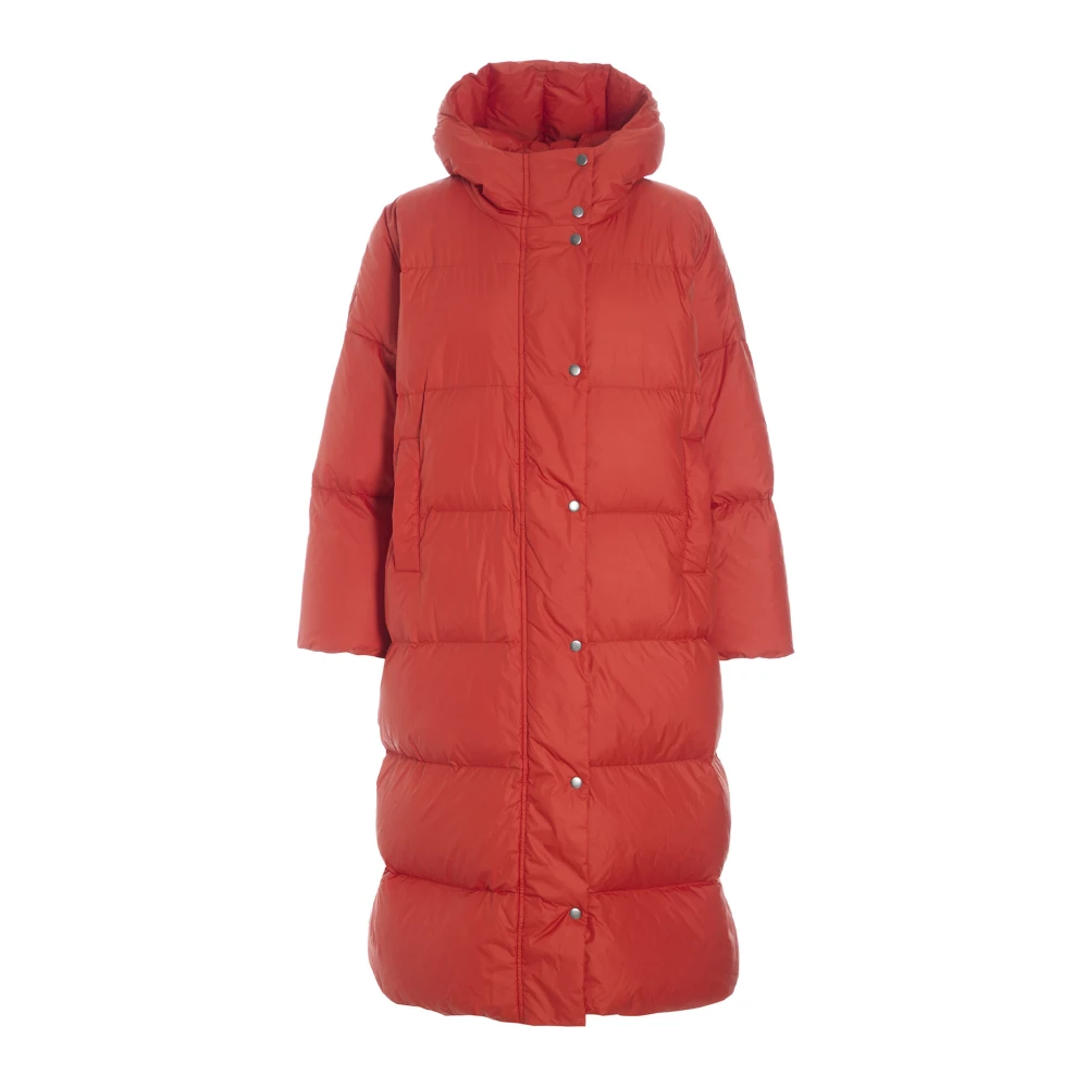 Bitte Kai Rand Veren Oversized Jas Lava Orange Dames
