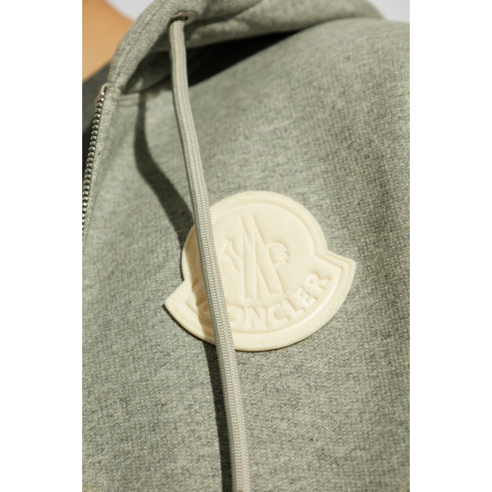 Moncler Hoodie Gray Heren