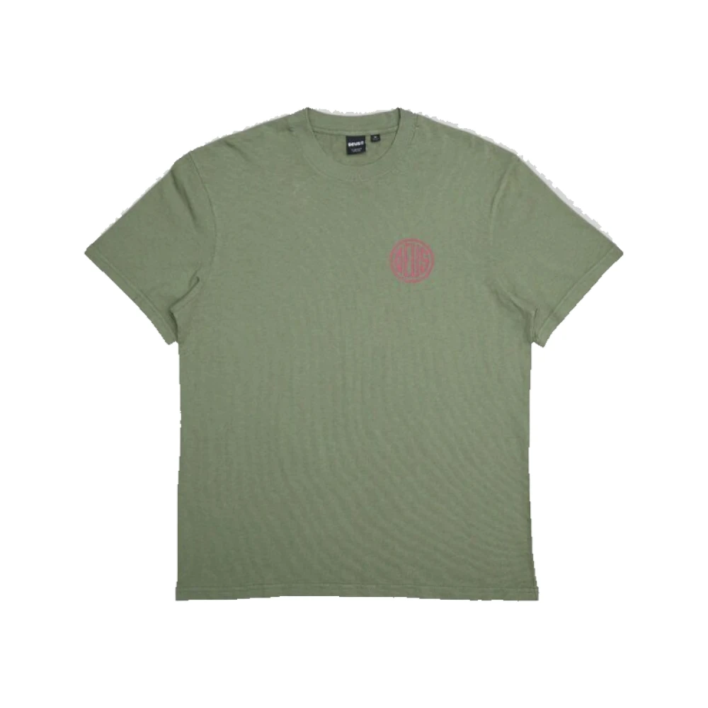 Deus Ex Machina Pill Logo Tee in Pine Green Heren