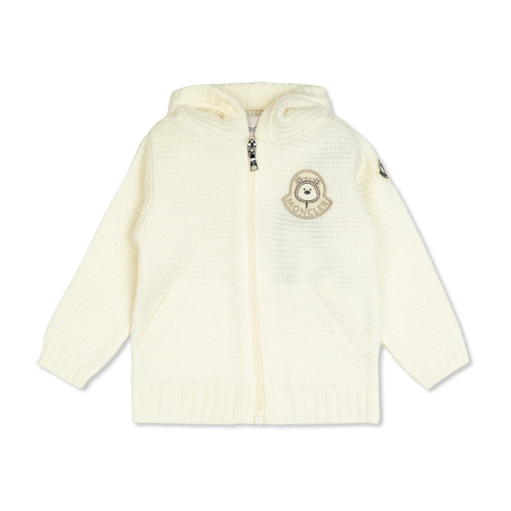 Moncler Ullkofta med huva Beige, Unisex