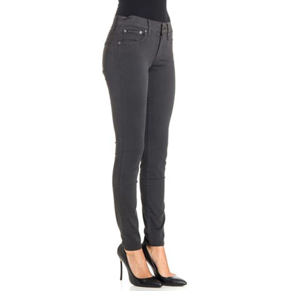 Polo Ralph Lauren 006 DNM Stijlvolle Denim Jeans Gray Dames