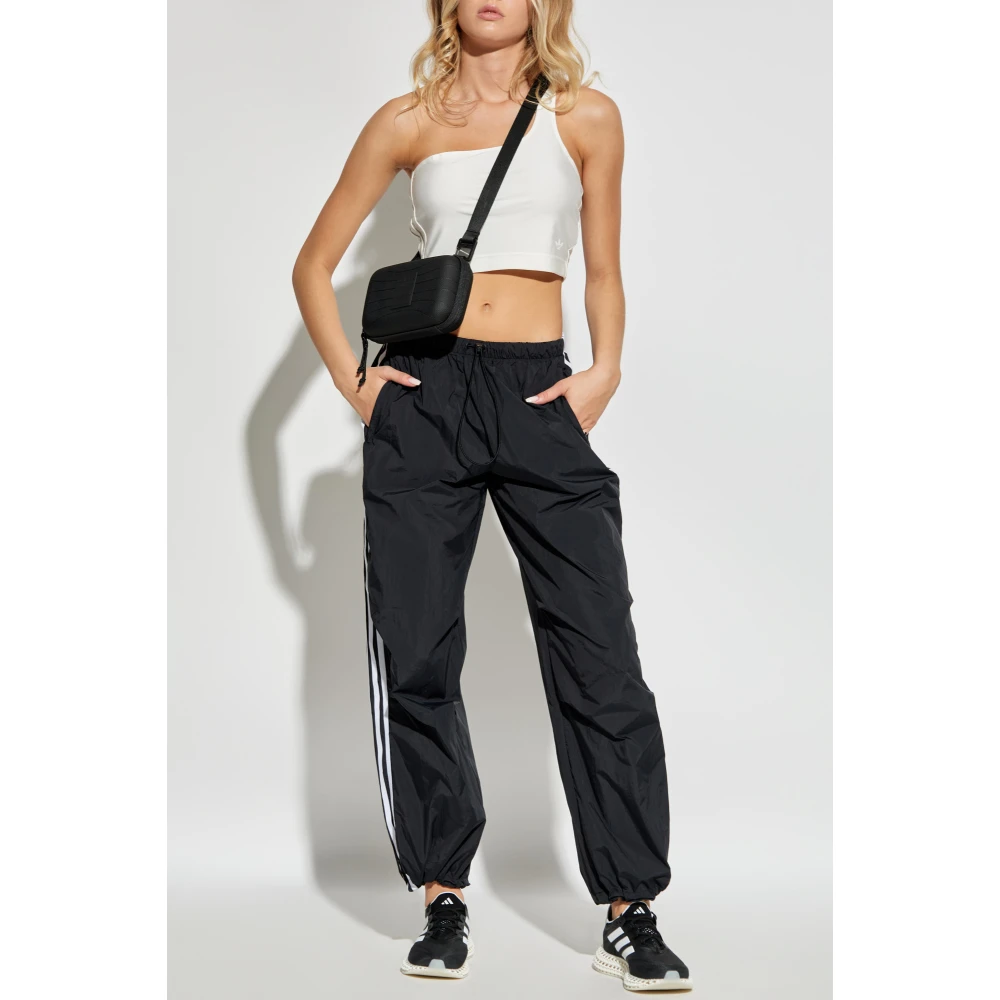 adidas Originals Ortalion broek met logo Black Dames