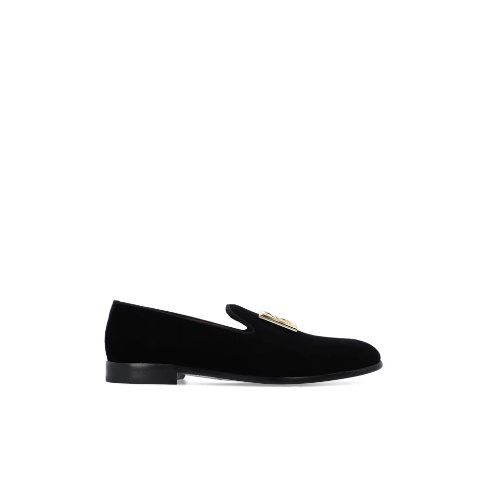 Dolce & Gabbana Hombre Negro Zapatos, Talla: 43 1/2 Eu