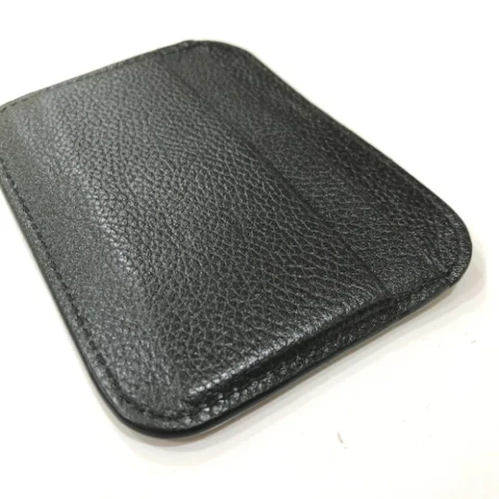 Balenciaga Vintage Pre-owned Leather wallets Black Dames