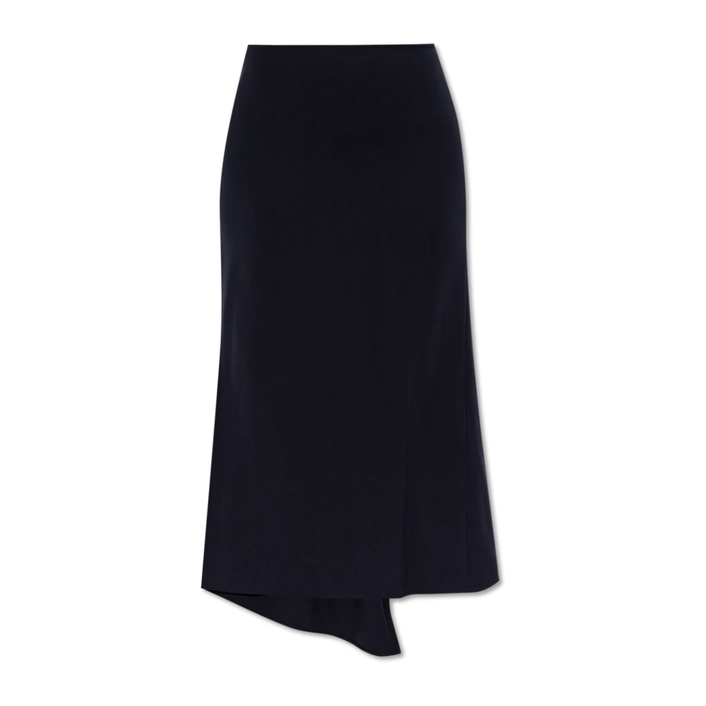 Victoria Beckham Women's Blue Skirt With Back Slit