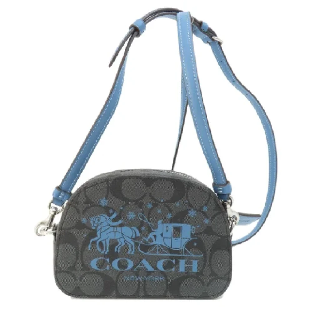 Coach Pre-owned Fabric shoulder-bags Black Dames