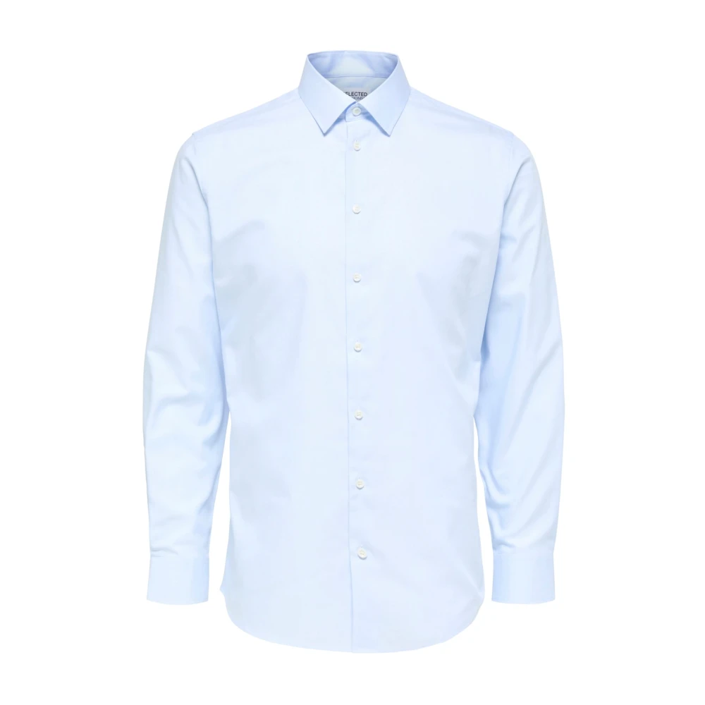 Blå Selected Homme Slhslimethan Shirt Skjorte
