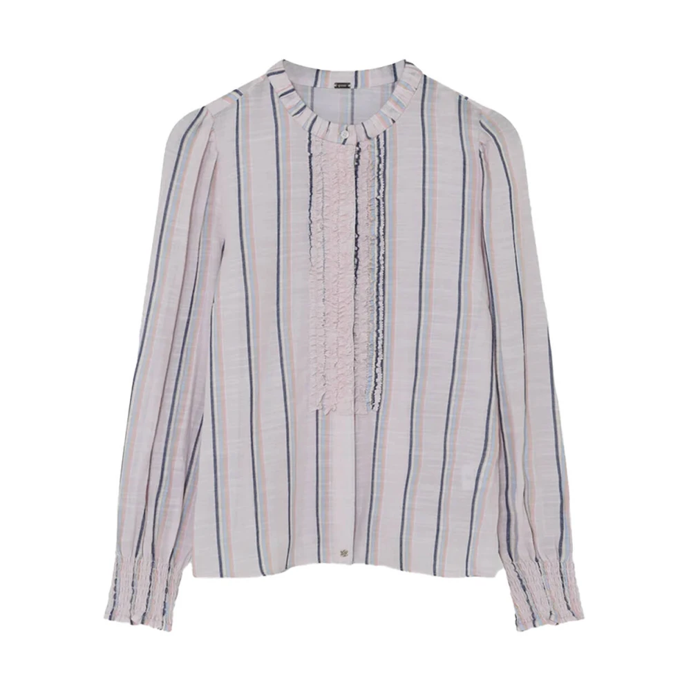 Gustav Long Sleeve Shirt Cana Model Pink Dames