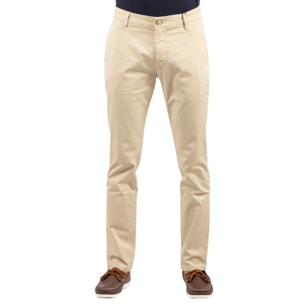 Jeckerson Men's Beige Chinos, W29, Pantalone Jack