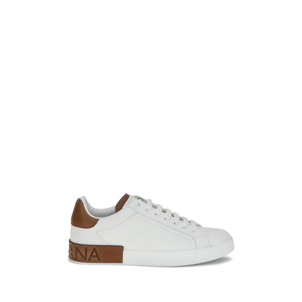 Dolce & Gabbana Men's White Portofino Trainers