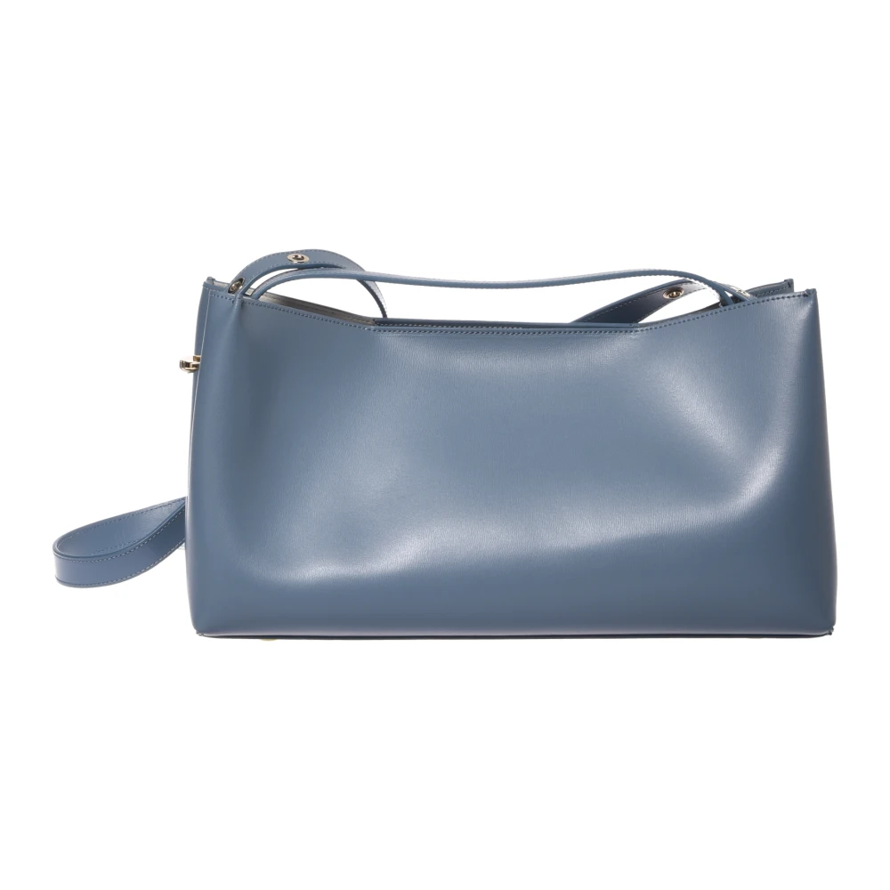 Baldinini Women's Blue Shoulder Bags, One Size, Leather Shoulder Bag
