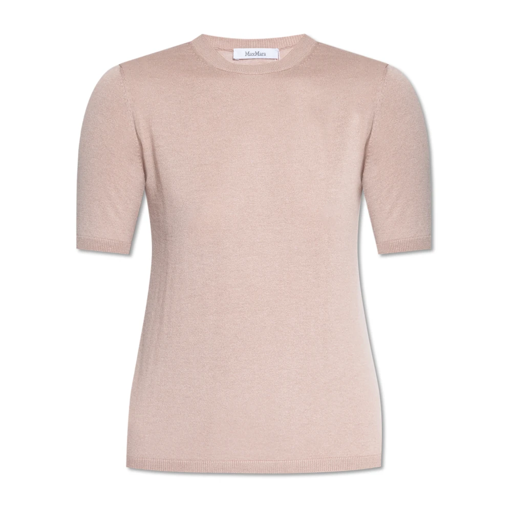 Max Mara Korte trui Warren Pink Dames