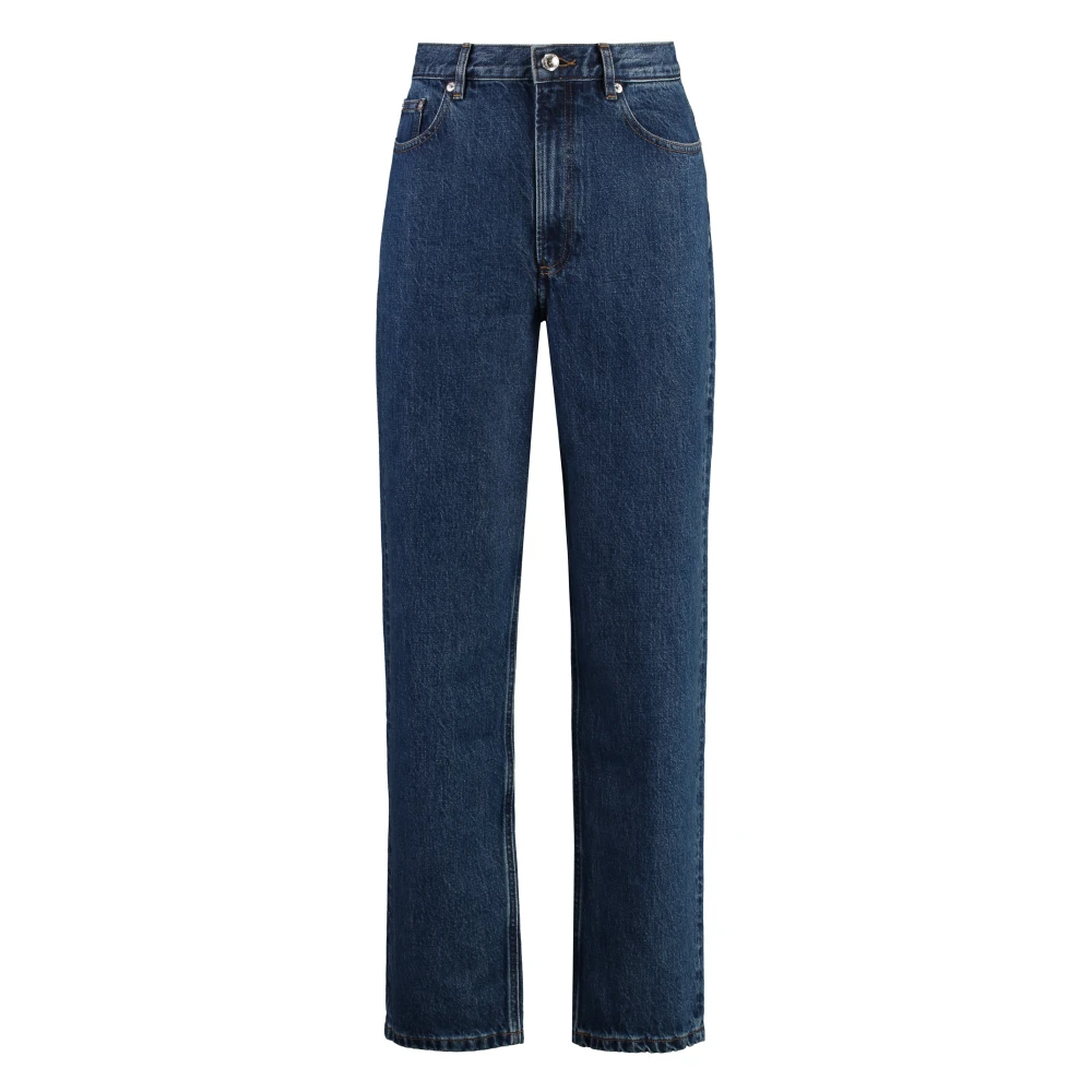 A.p.c. Blå Martin 5-Ficks Straight-Leg Jeans