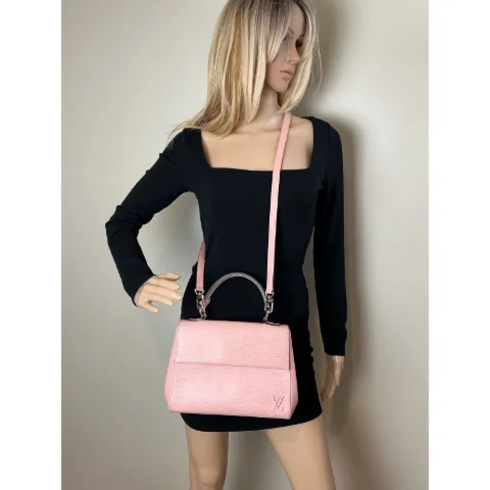 Louis Vuitton Vintage Pre-owned Leather louis-vuitton-bags Pink Dames