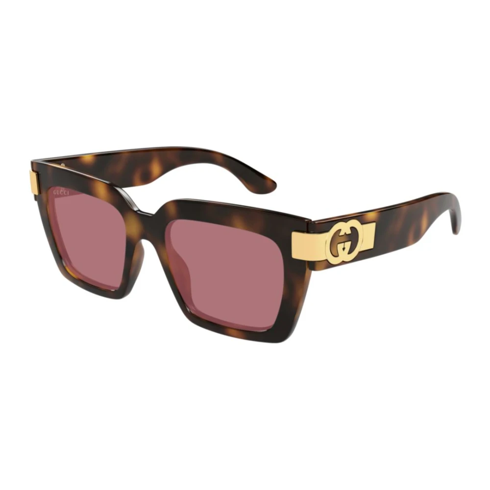 Gucci Women's Brown Sunglasses, 54 Mm, Stylish Sunglasses For Everyday Wear